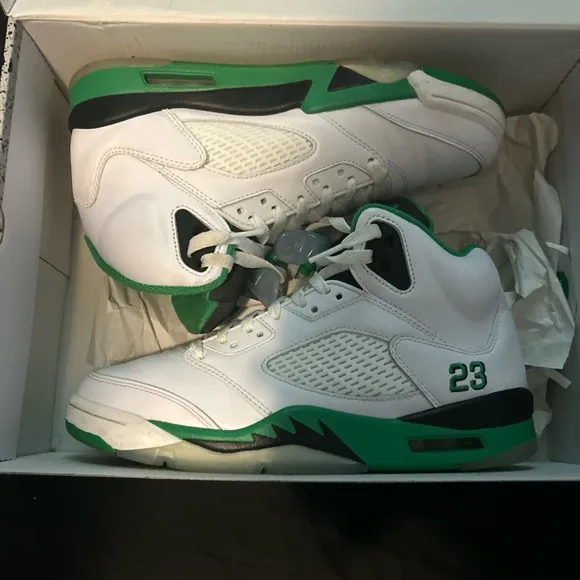 Jordan 5 retro “lucky greens”
