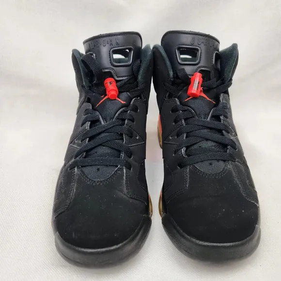 Jordan 6 Retro Black Infrared Black Sneakers