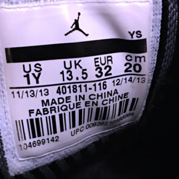Jordan Air Retro 9 boys basketball 🏀 sneakers
