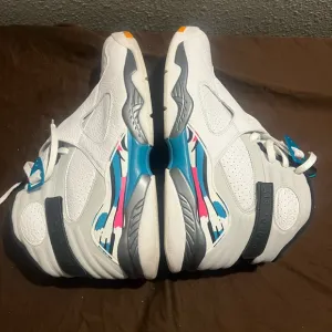 Jordan Black and Teal Sneakers Retro 8 South Beach Air Jordan Nike