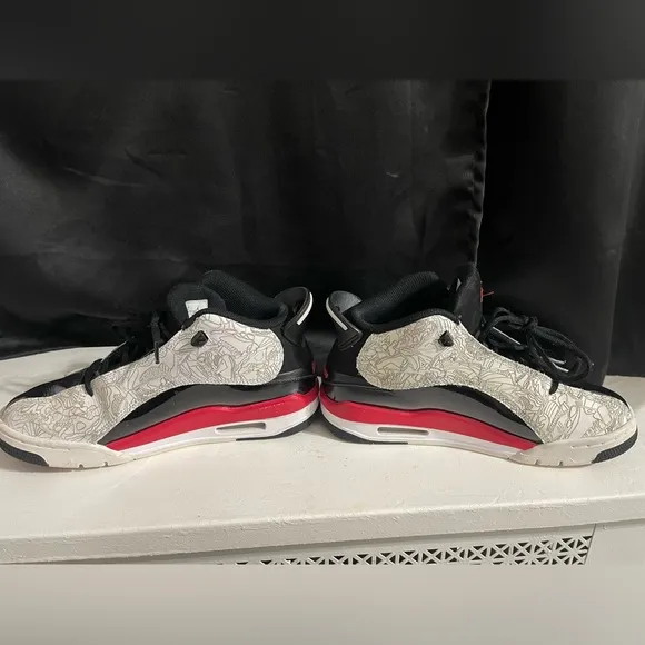 Jordan Dub Zero Black and White Sneakers