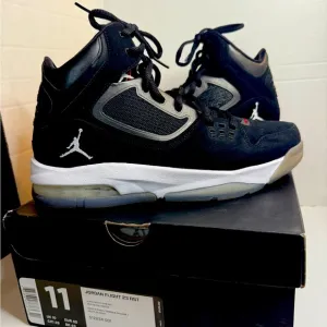 Jordan Flight 23 Black Sneakers Size Men’s 11 New