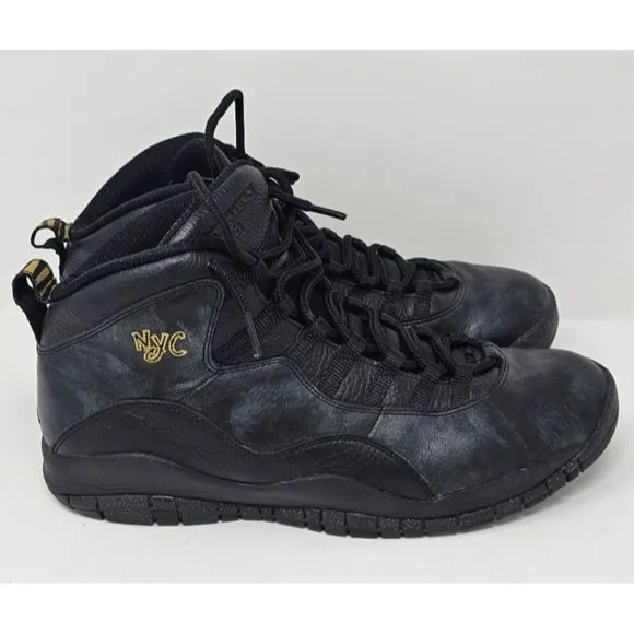 Jordan Kids Air Jordan‎ 10 Retro BG &quot;NYC&quot; sneakers size 11.5
