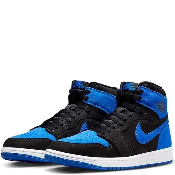 Jordan Mens 1 Retro High OG Royal Reimagined Basketball Sneakers Size 10