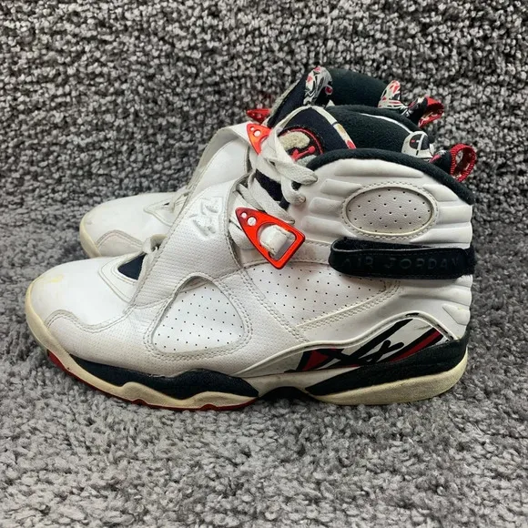 Jordan Men's Air Jordan 8 VIII Retro 'Alternate' Sneakers 305381-104 Size 9.5