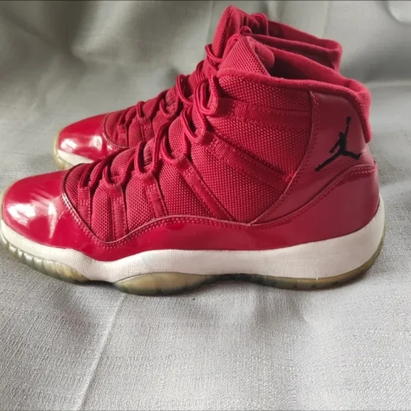 Jordan Red Retro 11 Sneakers Youth size 7