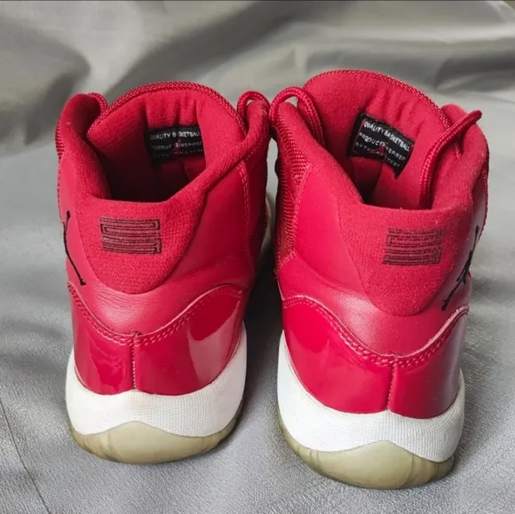 Jordan Red Retro 11 Sneakers Youth size 7