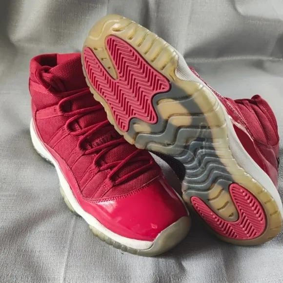 Jordan Red Retro 11 Sneakers Youth size 7