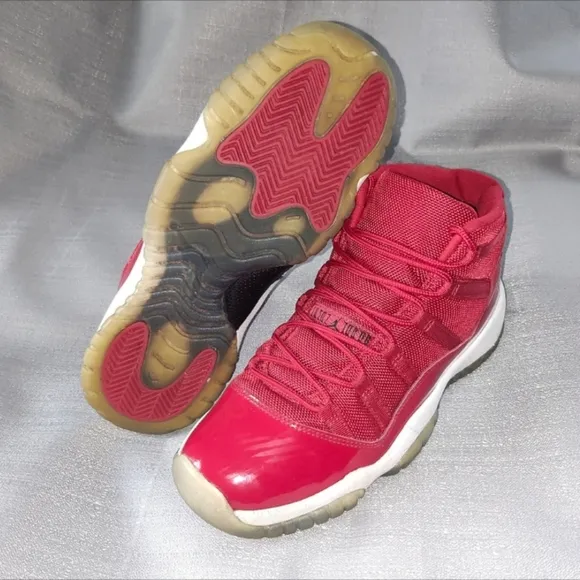Jordan Red Retro 11 Sneakers Youth size 7