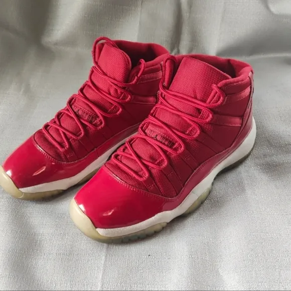 Jordan Red Retro 11 Sneakers Youth size 7