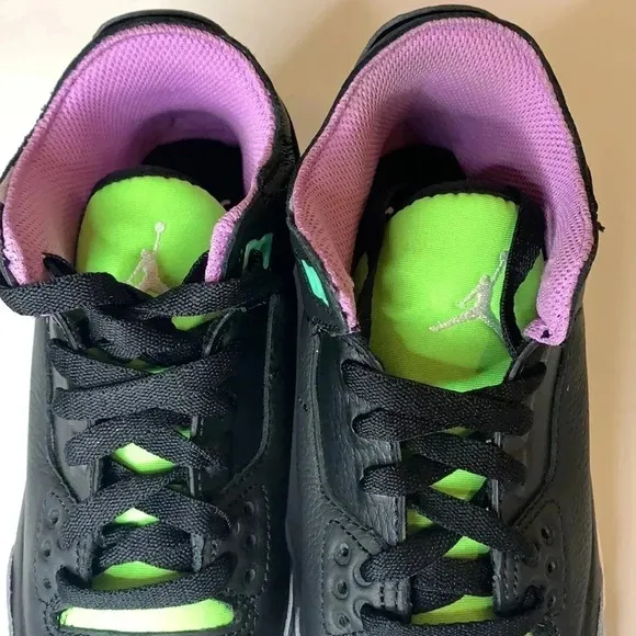 Jordan Retro 3 GS Sneakers Electric Green New