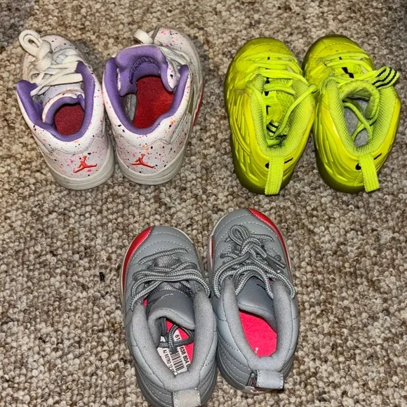 Jordan Retro 5 &amp; Retro 12 &amp; Nike Foamposite 5c Bundle (3 pairs for $100)