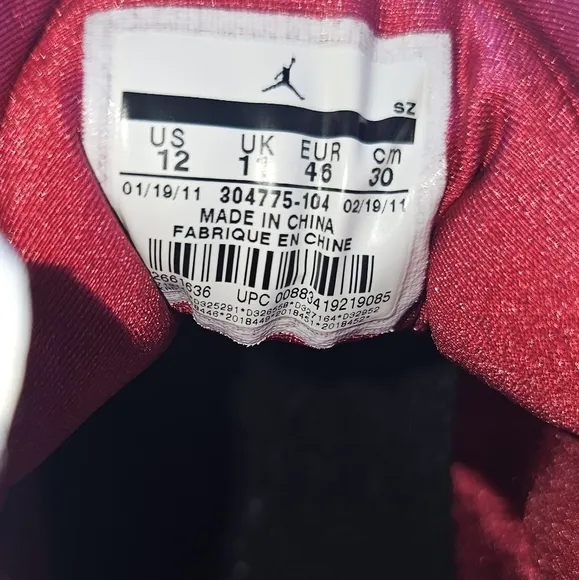 Jordan Retro 7 Cardinals Sz. 12 Mens