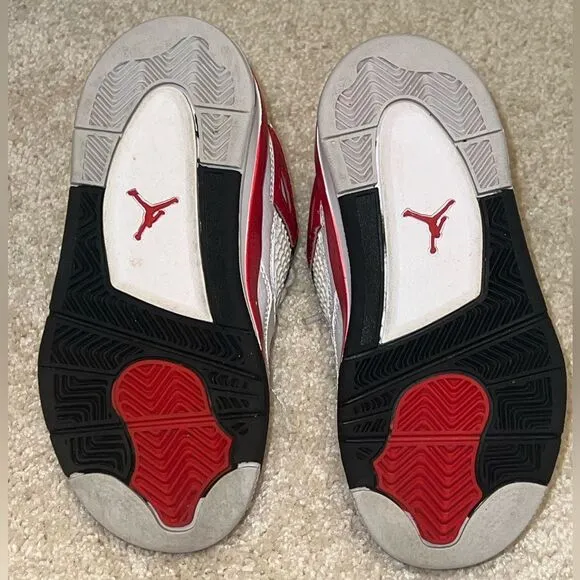 JORDAN 4 RETRO “RED CEMENT” SNEAKERS 11TD