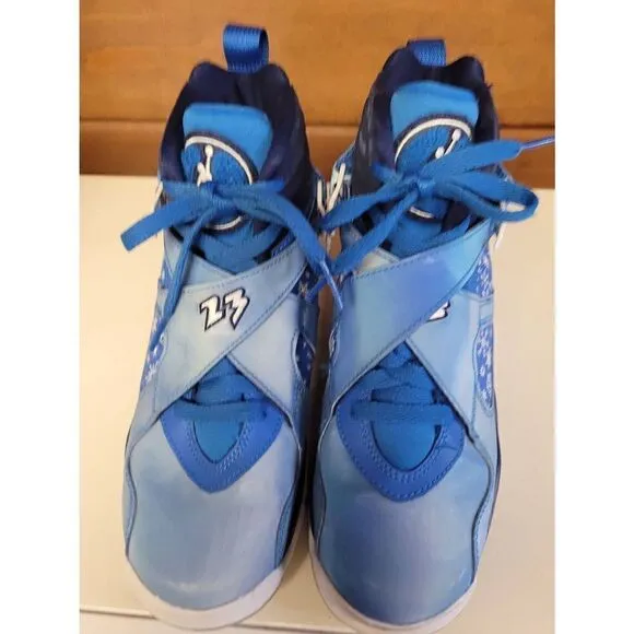 Jordan 8 Retro Snow Blizzard Gs Sneakers Sz 5Y 305368-400