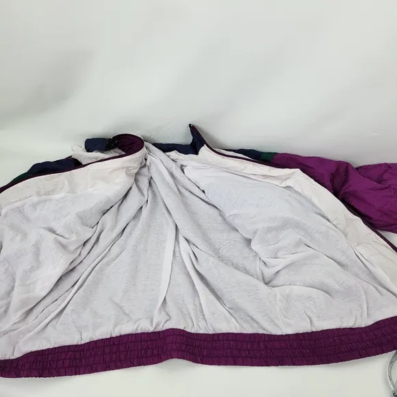 JUST FOR WOMEN Vintage Windbreaker Jacket Sz 2X