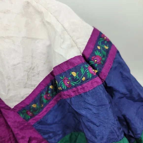 JUST FOR WOMEN Vintage Windbreaker Jacket Sz 2X