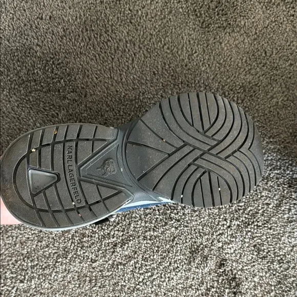 Karl Lagerfeld Gray and Navy Sneakers