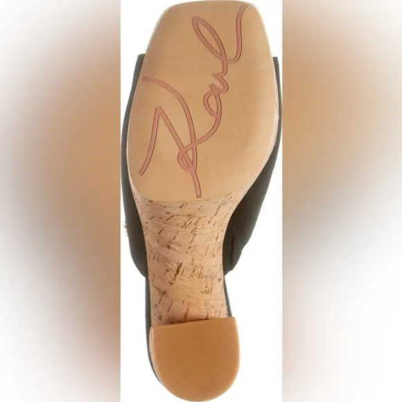 Karl Lagerfield Paris women’s hensley slip on leather mules size 10M/ 41B