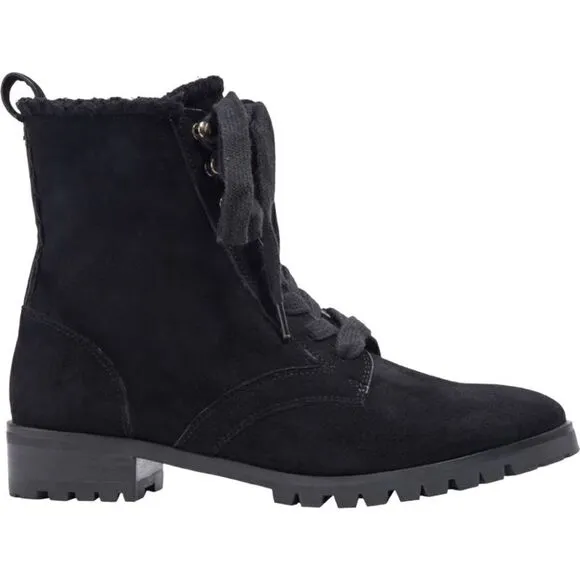 KATE SPADE NEW YORK Raegan Faux Shearling Lined Lug Sole Boots