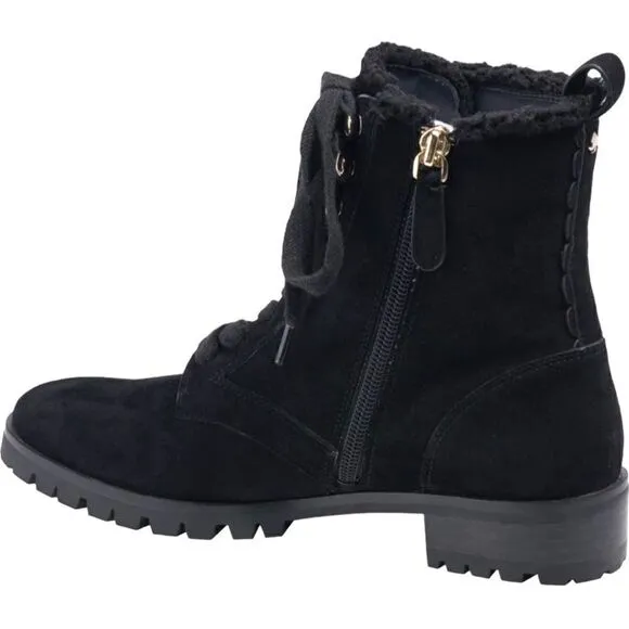KATE SPADE NEW YORK Raegan Faux Shearling Lined Lug Sole Boots