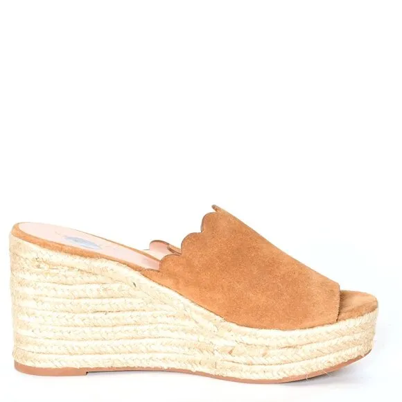 KATE SPADE New York Suede Espadrille Wedge Excellent Preowned Condition 7