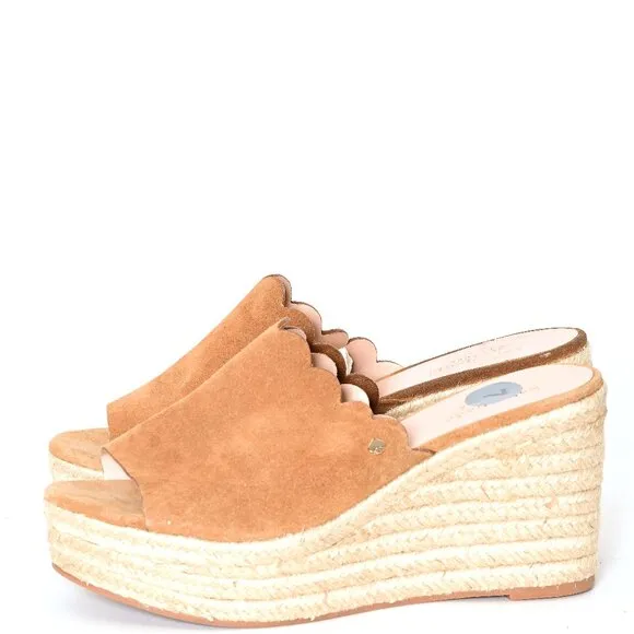 KATE SPADE New York Suede Espadrille Wedge Excellent Preowned Condition 7