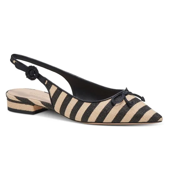 Kate‎ Spade New York Women's Veronica Raffia Slingback Flats
