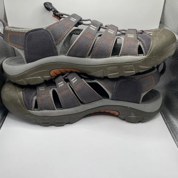 Keen Canteen Men's Brown Gray Strappy Water Hiking Sandals Size 11