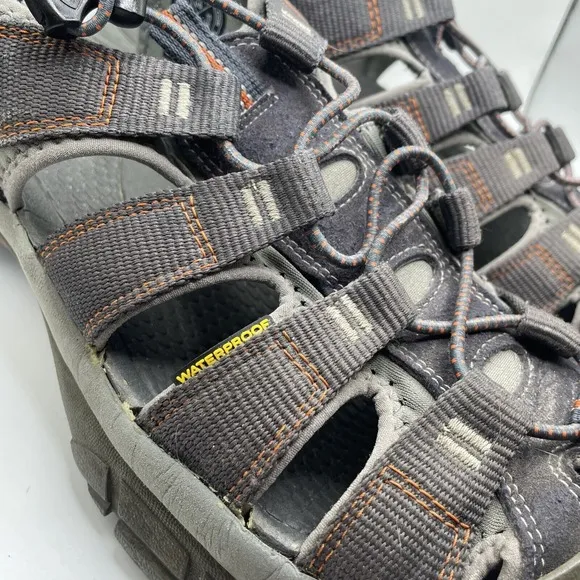 Keen Canteen Men's Brown Gray Strappy Water Hiking Sandals Size 11