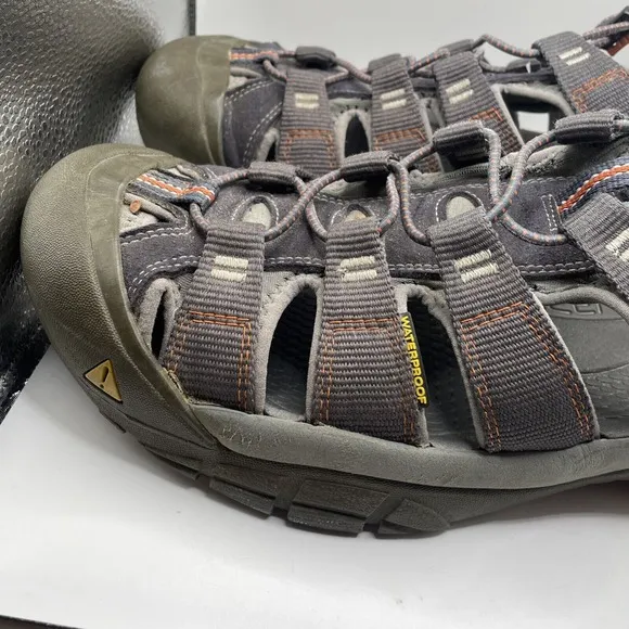 Keen Canteen Men's Brown Gray Strappy Water Hiking Sandals Size 11