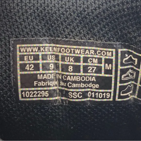 Keen Explore Vent Mid Hiking Boots 9