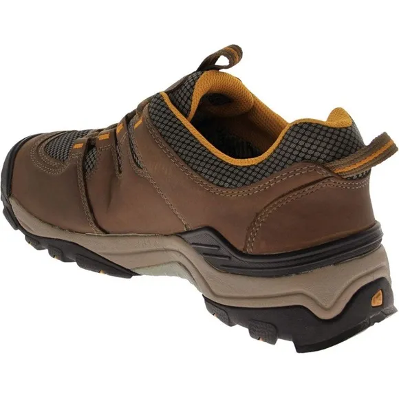 Keen Gypsum II Waterproof Brown Leather Lace Up Hiking Boots