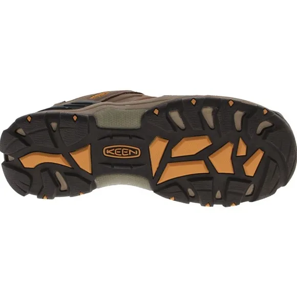 Keen Gypsum II Waterproof Brown Leather Lace Up Hiking Boots