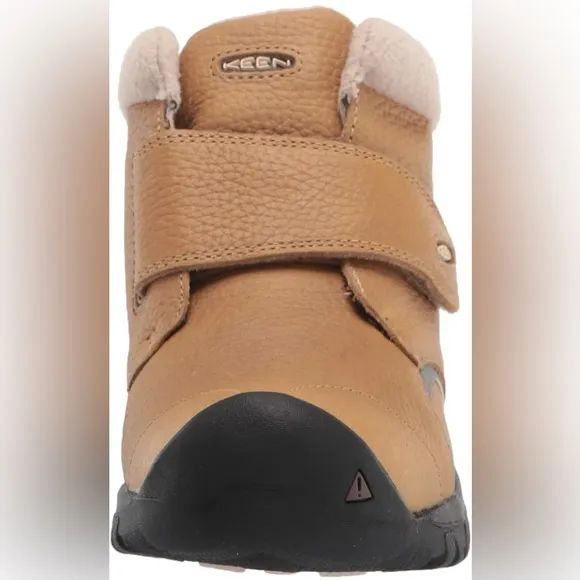 Keen Kootenay III Mid WP Leather Waterproof Sherpa Boots Pinecone/Birch, Sz 13