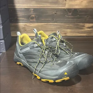 Keen Marshal Black Yellow Outdoor Hiking Boots Size 14