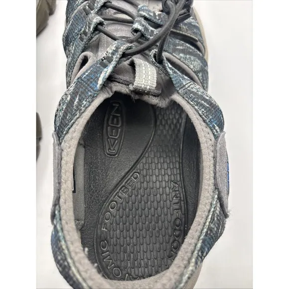 KEEN Men's Newport H2 Closed Toe Water Sandals, Midnight Navy/Neutral Gray, 12 M