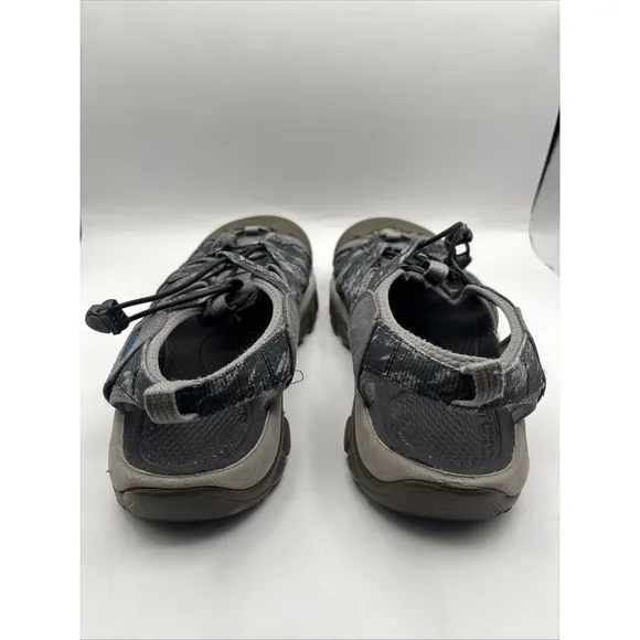 KEEN Men's Newport H2 Closed Toe Water Sandals, Midnight Navy/Neutral Gray, 12 M