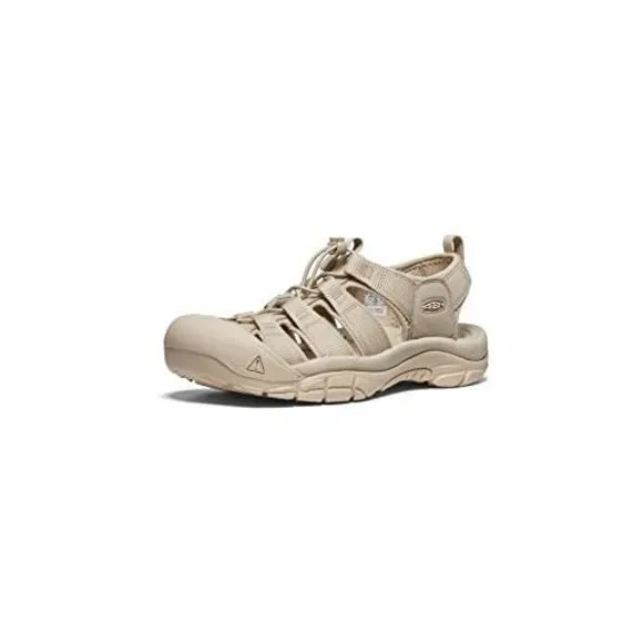 KEEN MEN'S NEWPORT H2 CLOSED TOE WATER SANDALS, MONOCHROME/SAFARI, 11.5