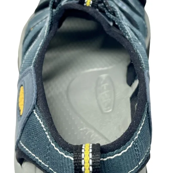 Keen Men's Newport H2 Closed Toe Water Sandals Navy/Gray size 9