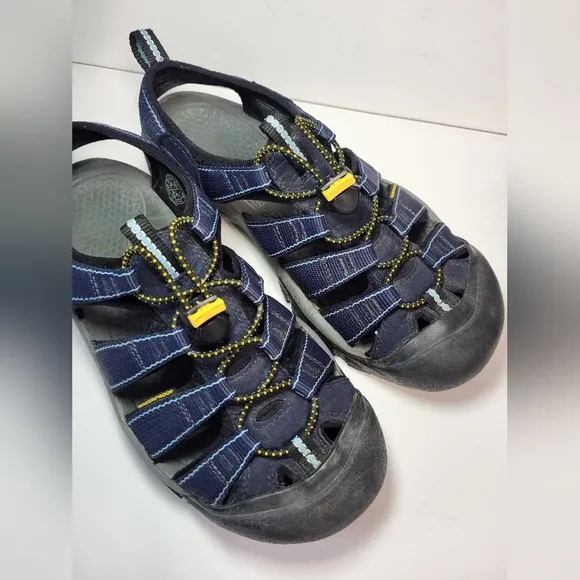Keen Newport H2 Blue Waterproof Hiking Outdoor Sandals Women's Size 9.5