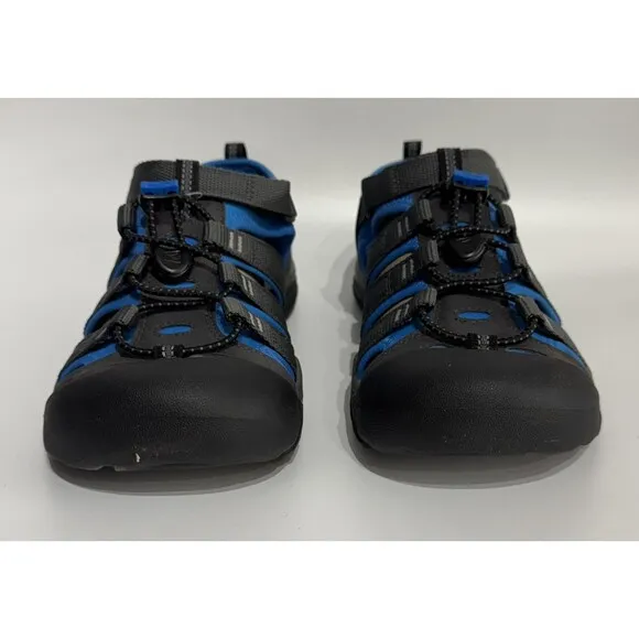 KEEN Newport H2 Closed Toe Water Sandals, Magnet/Brilliant Blue, 7 US Unisex BiG