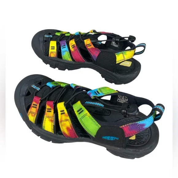 KEEN Newport Retro Sandals Original Tie Dye Womens Size  7.5