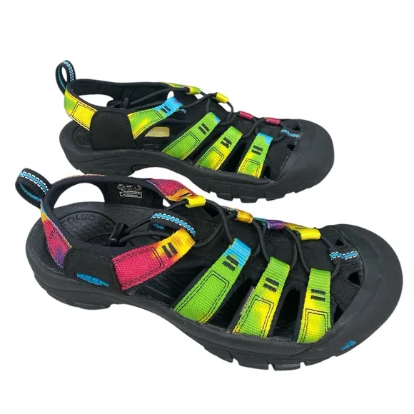 KEEN Newport Retro Sandals Original Tie Dye Womens Size  7.5