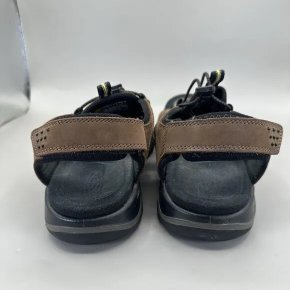 Keen Rialto Brown Leather Hiking Sandals Men's 9.5 American Made Waterproof