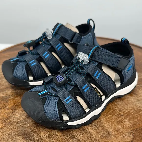 Keen Sandals Kids 10 Newport Neo H2 Blue Nights Fisherman Washable Water Play