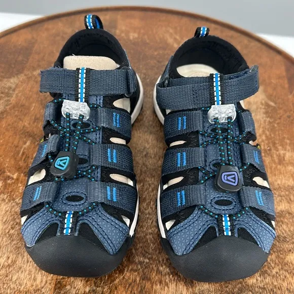 Keen Sandals Kids 10 Newport Neo H2 Blue Nights Fisherman Washable Water Play