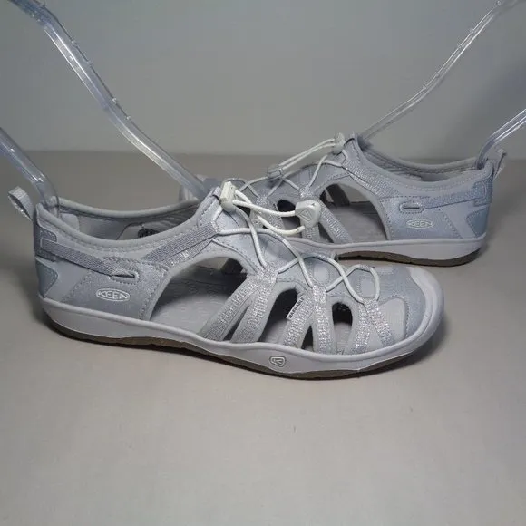 Keen Size 6 M MOXIE Silver Sport Sandals New Boys Kids Shoes