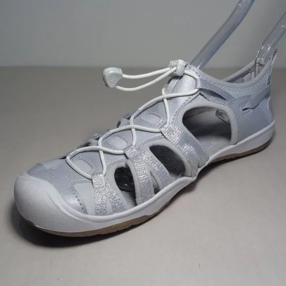 Keen Size 6 M MOXIE Silver Sport Sandals New Boys Kids Shoes