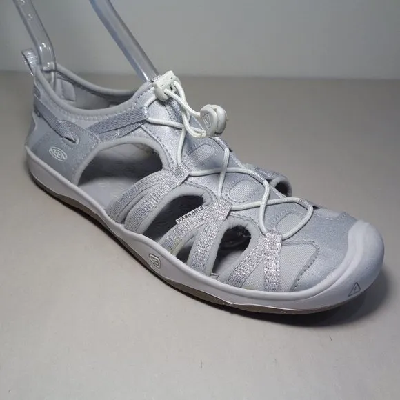 Keen Size 6 M MOXIE Silver Sport Sandals New Boys Kids Shoes